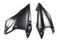 Carenagens Moto Kawasaki Z1000 2010-2013 - Preto Fibra de Carbono