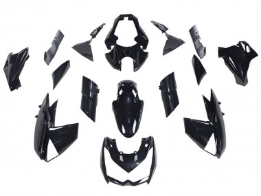 Carenagens Moto Kawasaki Z1000 2010-2013 - Preto Brilhante