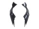 Carenagens Moto Kawasaki Z1000 2014-2019 - Preto Fibra de Carbono