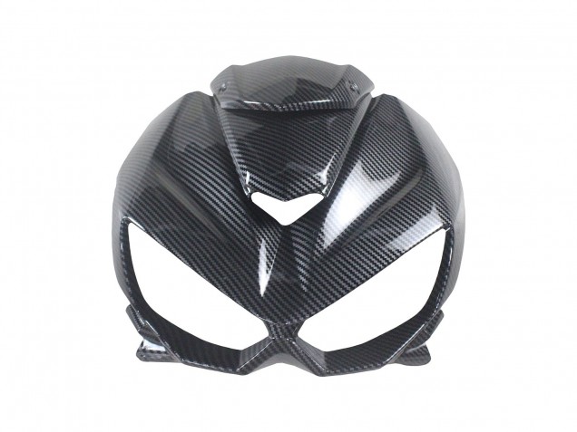 Carenagens Moto Kawasaki Z1000 2014-2019 - Preto Fibra de Carbono