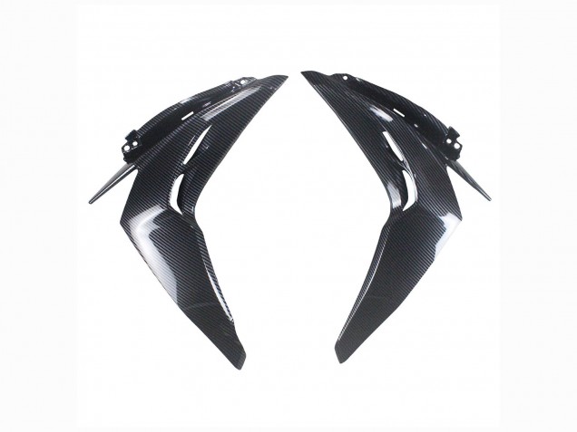 Carenagens Moto Kawasaki Z1000 2014-2019 - Preto Fibra de Carbono