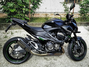 Carenagens Moto Kawasaki Z1000 2014-2019 - Preto Verde
