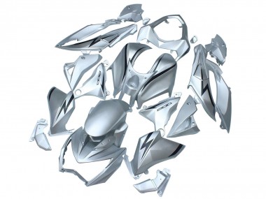 Carenagens Moto Kawasaki Z800 2013-2018 - Prata Fosco