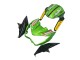 Carenagens Moto Kawasaki Z800 2013-2018 - Verde Preto Brilhante Vermelho Amarelo