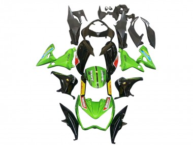 Carenagens Moto Kawasaki Z800 2013-2018 - Verde Preto Brilhante Vermelho Amarelo