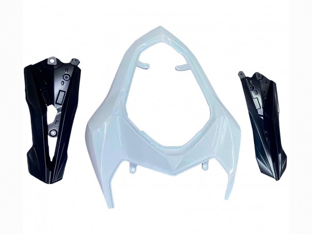 Carenagens Moto Kawasaki Z800 2013-2018 - Branco Preto Brilhante Verde