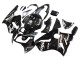 Carenagens Moto Kawasaki ZX12R 2000-2001 - Preto Brilhante Branco Elf Neve