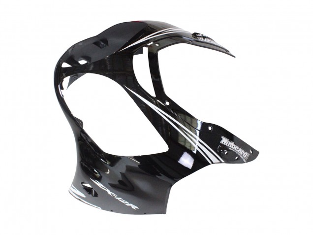 Carenagens Moto Kawasaki ZX12R 2000-2001 - Preto Brilhante Branco Elf Neve