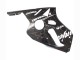 Carenagens Moto Kawasaki ZX12R 2000-2001 - Preto Brilhante Branco Elf Neve