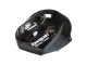 Carenagens Moto Kawasaki ZX12R 2000-2001 - Preto Brilhante Branco Elf Neve