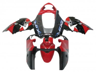 Carenagens Moto Kawasaki ZX12R 2002-2006 - Vermelho Preto Azul