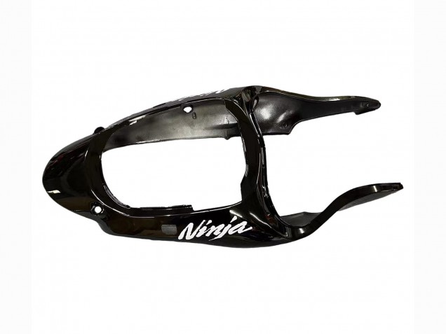 Carenagens Moto Kawasaki ZX9R 2000-2001 - Preto Brilhante Azul Chama Branco