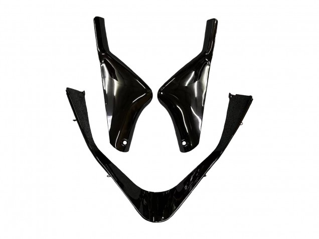 Carenagens Moto Kawasaki ZX9R 2000-2001 - Preto Brilhante Azul Chama Branco