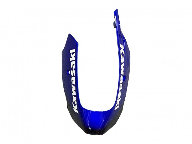 Carenagens Moto Kawasaki ZX9R 2000-2001 - Preto Brilhante Azul Chama Branco