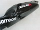 Carenagens Moto Kawasaki ZX9R 2000-2001 - Preto Brilhante Branco West