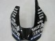 Carenagens Moto Kawasaki ZX9R 2000-2001 - Preto Brilhante Branco West