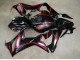 Carenagens Moto Honda CBR650R 2019-2020 - Preto Brilhante Vermelho Listra