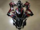 Carenagens Moto Honda CBR650R 2019-2020 - Preto Brilhante Vermelho Listra