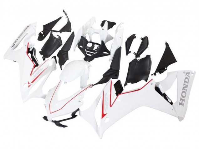 Carenagens Moto Honda CBR650R 2019-2020 - Branco Vermelho Preto