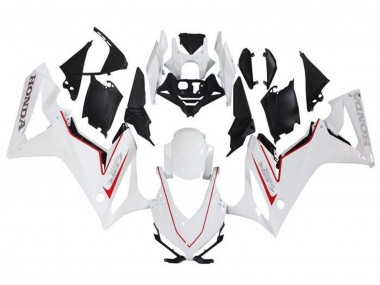 Carenagens Moto Honda CBR650R 2019-2020 - Branco Vermelho Preto