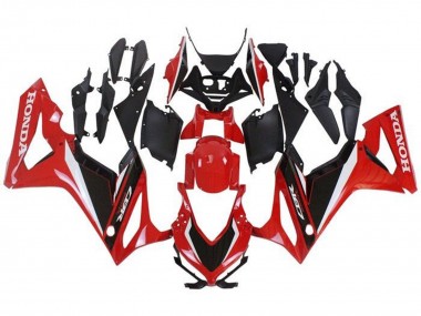 Carenagens Moto Honda CBR650R 2019-2020 - Vermelho Branco Preto Fosco