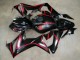 Carenagens Moto Honda CBR650R 2021-2023 - Preto Brilhante Vermelho Listra