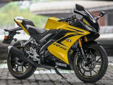 Carenagens Moto Yamaha YZF R15 2018-2024 - Amarelo Preto