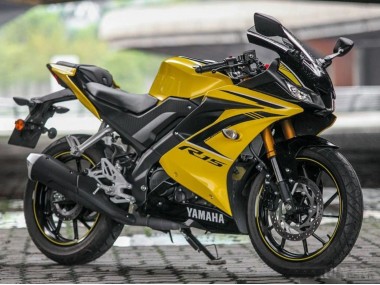 Carenagens Moto Yamaha YZF R15 2018-2024 - Amarelo Preto