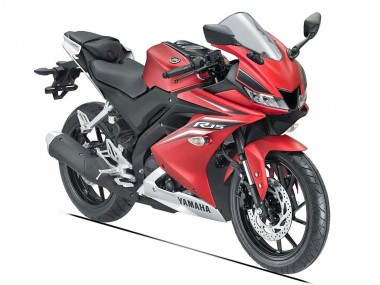 Carenagens Moto Yamaha YZF R15 2018-2024 - Vermelho Fosco Preto