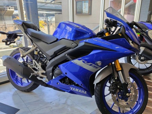 Carenagens Moto Yamaha YZF R15 2018-2024 - Azul Cinzento