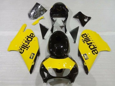 Carenagens Moto Aprilia RS250 1999-2004 - Amarelo Preto Brilhante