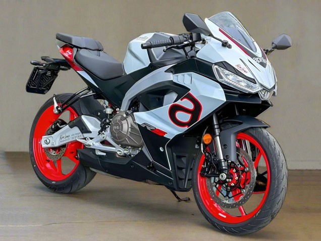 Carenagens Moto Aprilia RS457 2024-2025 - Branco Preto Vermelho