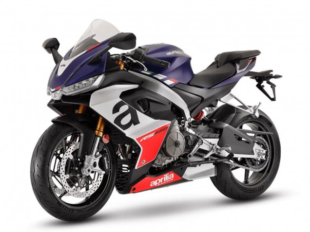 Carenagens Moto Aprilia RS660 2020-2024 - Matte Azul Branco Vermelho