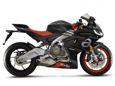 Carenagens Moto Aprilia RS660 2020-2024 - Preto Fosco Prata Vermelho