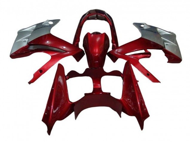 Carenagens Moto Yamaha FJR1300 2001-2006 - Vermelho Cinzento
