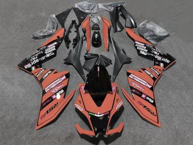 Carenagens Moto Aprilia RSV4 1000 2009-2015 - Laranja Preto
