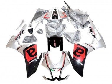 Carenagens Moto Aprilia RSV4 1000 2016-2020 - Prata Preto Vermelho