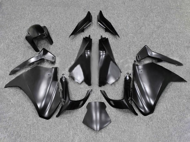 Carenagens Moto Honda VFR 1200 2010-2014 - Preto Fosco Preto Brilhante