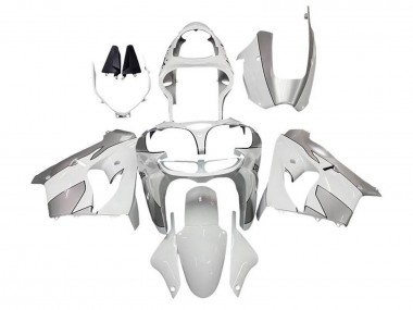 Carenagens Moto Kawasaki ZX9R 2002-2003 - Branco Prata