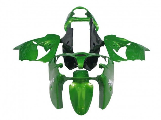 Carenagens Moto Kawasaki ZX9R 2002-2003 - Verde Preto