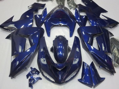 Carenagem Moto Kawasaki ZX10R 2006-2007 - Azul Escuro