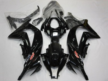 Carenagens Moto Kawasaki ZX10R 2011-2015 - Preto Brilhante Vermelho