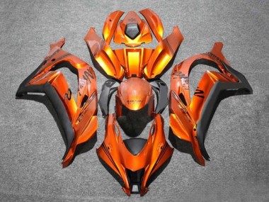 Carenagens Moto Kawasaki ZX10R 2016-2020 - Laranja Preto