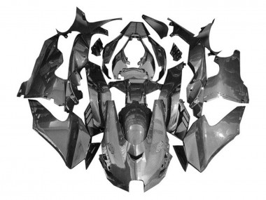 Carenagens Moto Kawasaki ZX10R 2021-2025 - Falso Fibra de Carbono