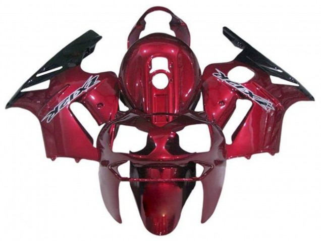Carenagens Moto Kawasaki ZX12R 2000-2001 - Doce Vermelho Preto Branco