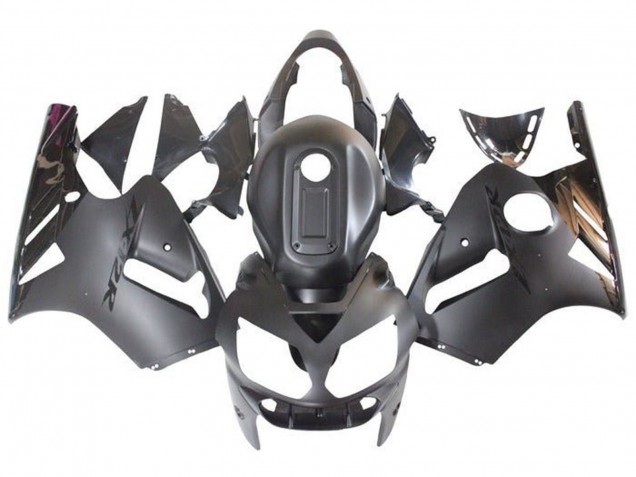 Carenagens Moto Kawasaki ZX12R 2000-2001 - Preto Fosco Preto Brilhante