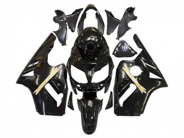 Carenagem Moto Kawasaki ZX12R 2002-2006 - Preto Brilhante Ouro