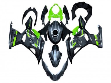Carenagens Moto Kawasaki Ninja 400 2018-2024 - Verde Cinzento