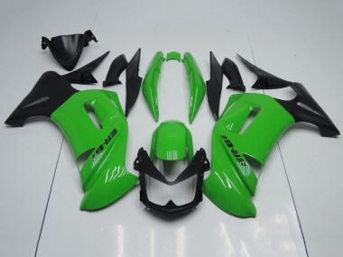 Carenagens Moto Kawasaki Ninja 650 EX650 2006-2008 - Verde Preto