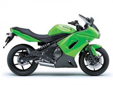 Carenagens Moto Kawasaki Ninja 650 EX650 2006-2008 - Verde Preto Fosco